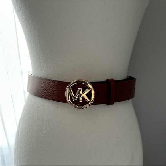 Michael Kors NEW Genuine Leather Belt - Picture 3 of 6